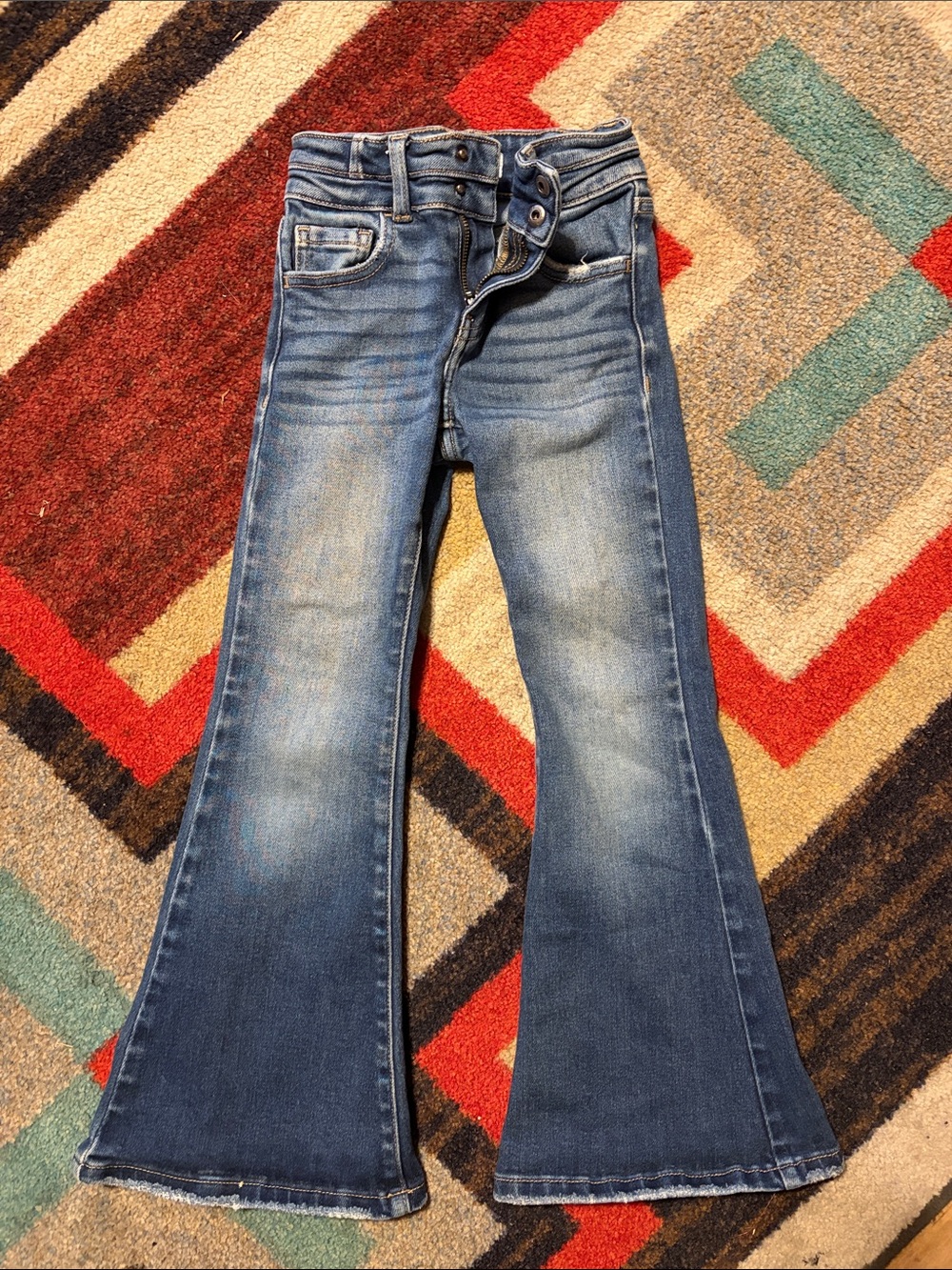 Kancan high rise flare size 6 girl jeans